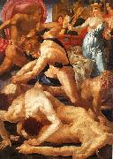 Rosso Fiorentino Moses Defending the Daughters of Jethro USA oil painting reproduction